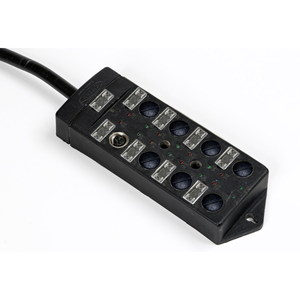 M12 8 Channel I/O Junction Box Cable Type