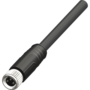 M8 Female Straight 3 Pin Connector