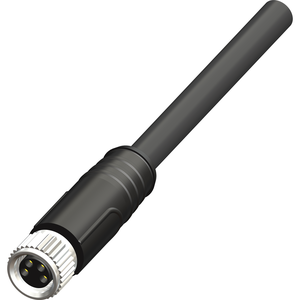 M8 Female Straight 4 Pin Connector
