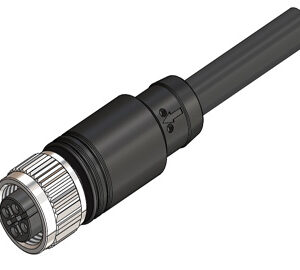 M12 Female Straight 5 Pin Connector