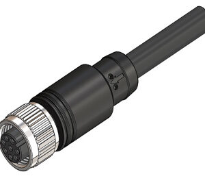 M12 Female Straight 8 Pin Connector