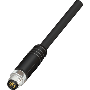 M8 Male Straight 6 Pin Connector