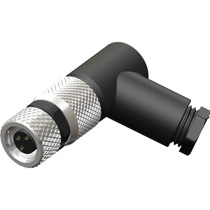 M8 Female Right Angle 3 Pin Screw Type Connector