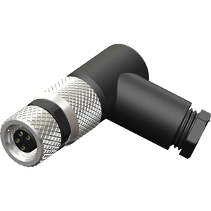 M8 Female Right Angle 4 Pin Screw Type Connector