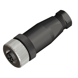 M12 Female Straight 5 Pin PG7 Screw Type Connector