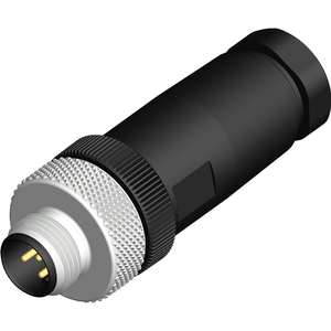 M12 Male Straight 5 Pin PG9 Screw Type Connector